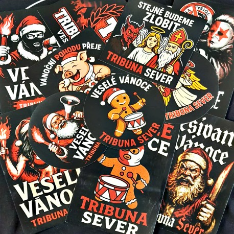 Samolepky VÁNOČNÍ